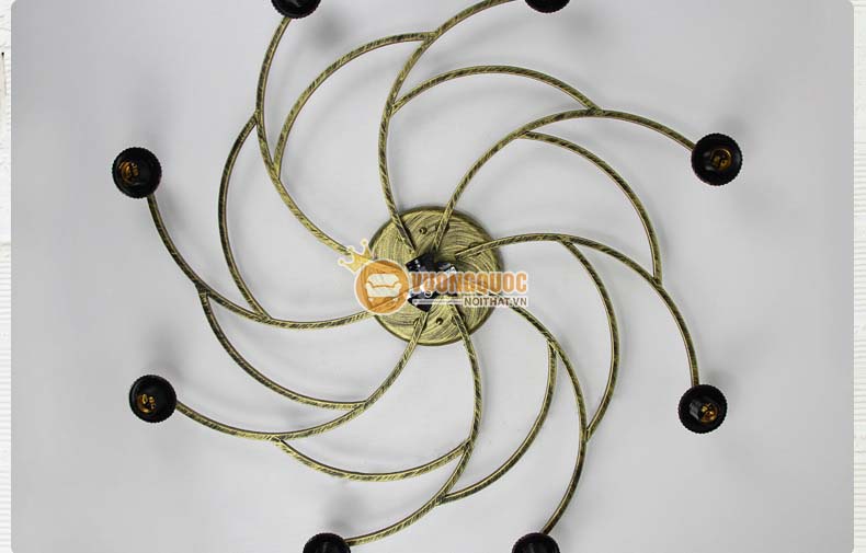 Đèn ốp trần nhập khẩu ánh sáng ấm áp YB428-17